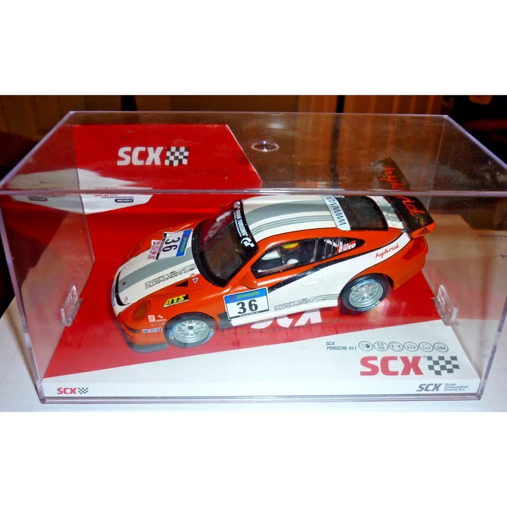 New SCX  PORSCHE 911 GT3 'HYBRID' 1:32‎ SLOT CAR  # U10395X300